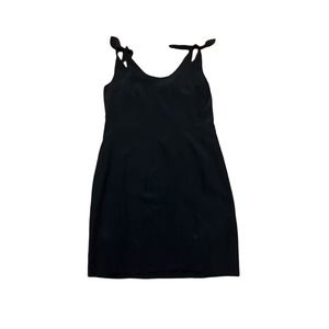 Vintage Laura Ashley 100% Silk, Tie Shoulder Dress